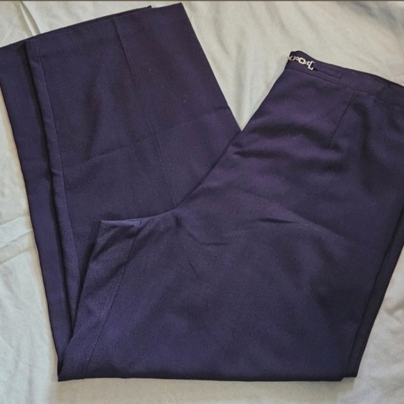 Sag Harbor Slacks, Navy Blue, Chain On Front,18W, GUC✔️ - Picture 6 of 6